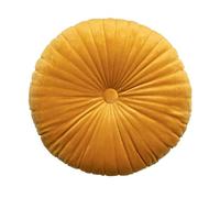 SYSUII Coussin en forme de citrouille, coussin rond en peluche 3D, coussin décoratif en velours, coussin de siège rembourré pour canapé, lit, salon, chambre d'enfant, canapé, décoration de la maison,