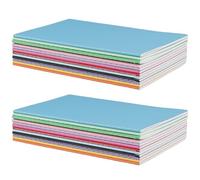 SYUTBOU Lot de 24 carnets de notes lignés - Format A5 - 14 x 21 cm - 12 couleurs - 30 feuilles par cahier - Petit pour bureau et journal