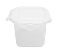 SYUULCOI Récipient de Stockage des Aliments 650ML PP de qualité Alimentaire scellé avec Couvercle boîte de Stockage des Aliments Polyvalente pour Couche de Mousse gâteau Tiramisu crème