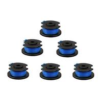 SYWAN Lot de 6 bobines de Rechange pour Coupe-Bordure 0,065 "18 Volts 24 V 40 V, Compatible avec Ryobi One + AC14RL3A, Ligne de Coupe sans Fil 11 pi (6 Pack)