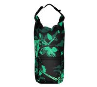 SyXIOP Bouteille d'eau pliable style gothique licornes jade camouflage sac de transport 50/61/81/1,2 l pour la marche quotidienne, la randonnée et d'autres activités de plein air Funda para Botella De
