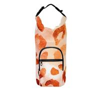 SyXIOP Petit sac à bandoulière facile à transporter avec porte-bouteille d'eau de 51/61/81/1134 ml pour adultes et enfants, marche, randonnée, camping, voyage, accessoires pour adultes et enfants