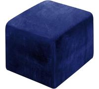 SYXMPFRHO Housse de Pouf Ottomane carré 50x50 40x40 45x45 Extensible Doux XXL Housses de Repose-Pieds avec Fond élastique pour Salon, Chambre à Coucher(D,36X36CM)