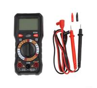 SZ302 Multimètre Numérique Zone Voiture AC/DC Voltmètre NCV Testeur avec Rétroéclairage Lampe de Poche Housse en Silicone Résistance Capacité Courant Diode Pour Électricien Maintenance Laboratoire