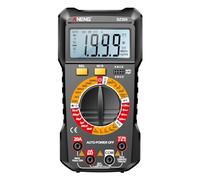 SZ305 Multimètre Testeur de Condensateur Professionnel 1999 Compte Intelligent Voltmètre Ohm-mètre Mesure Rapide et Précis Tension Courant Résistance Condensateur Fréquence Diode HFE