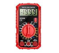 SZ308 multimètre numérique testeur de résistance de tension de courant ca cc avec outils de Test d'onde de rétro-éclairage LCD(SZ308 black)