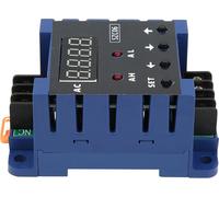 SZC06 Ampèremètre numérique AC 0.3?50A Plage de mesure Limite supérieure inférieure Alarme Retard Relais Detec AC110?220V