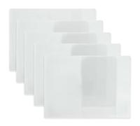 SZCXDKJ Paquet de 5 couvertures de Passeport, Protecteur de Passeport en Plastique Transparent, Porte-Passeport de Protection givré Transparent pour Passeport de Taille Standard