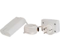 SZD 8013-2 WS - Variateur intermédiaire à fil, 20-500 W, blanc