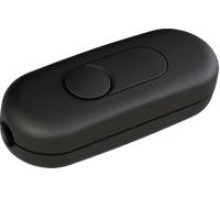SZD 8119 SW - Variateur à bouton à LED à fil 81 x 32 x 23 mm, noir