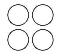 SZDPC Lot de 4 couvercles de filtre à sable - Kit de joints toriques P6563 (125 x 115 x 5 mm) - Compatible avec Bestway Flowclear 1000/1200/1500 - Noir - Caoutchouc nitrile