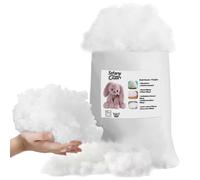 Szfanyangxuan Rembourrage en fibre creuse de polyester de qualité supérieure 1000 g - Rembourrage ultra doux d'oreiller et de jouets, 100 % fibre fraîche, lavable en machine (1 kg)