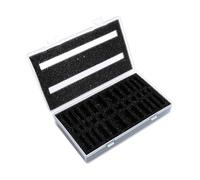 SZLIFE Boîte de Rangement pour Figurines Miniatures Aux échelles de 1:64 à 1:87, 36 Compartiments, Anti-poussière, Portable, Mallette de Transport pour Figur