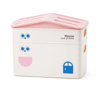 SZLIFE Boîte Rangement Câble, Routeur Empilable, Meuble Box Internet, Support pour Routeur 32x21x24cm
