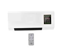 SZLIFE Chauffage mural électrique, climatiseur split portable avec minuterie 8 h, système chauffage et refroidissement pour salon et salle bain.