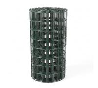 SZLIFE Grillage Clôture Soudé, Rouleau Métallique Plastifié Vert, Fil Acier Galvanisé Robuste, 30 cm x 30 m
