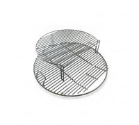 SZLIFE Grille Barbecue Ronde, Acier Inoxydable pour Gril Extérieur, Surface Cuisson 39,5 cm, Compatible Grils 40-45 cm