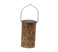 SZLIFE Lanterne Solaire décorative extérieure pour Jardin, éclairage d'ombre, Lanterne Suspendue en Fer, projecteur pour Porche, terrasse ou Cour, Tournesol