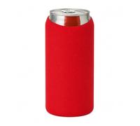 SZLIFE Manchon Isotherme en Silicone, Housse Antidérapante pour Bouteille, Canette and Verre, Protection Élégante Rouge
