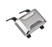 SZLIFE Sacoche de rangement latérale pour voiture RC, type sac à dos, facile à transporter, boîte à outils universelle modifiée pour véhicule 1/8, Argent