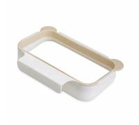 SZLIFE Support Sac-Poubelle Suspendu, Abricot | Conception Unique, Support Déchets Plastique, Optimisation l'Espace, Pour les organisateurs