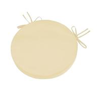 Szq754 Coussin de tabouret de bar avec attaches, antidérapant, lavable, amovible et lavable, 30,5 x 30,5 cm, beige (F et B)