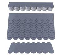 SZSMW 32pcs Bardeau Bitume Toiture - Shingle pour Toiture | Convient pour La Fabrication de ModèLes, Toit D'Alimentation D'Oiseaux, Maison de Lapin, HôTel D'Insectes