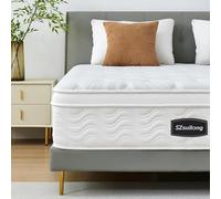 SZsuilong Matelas 120x200, Épaisseur 30 cm, H3/H4, Hybride Haute Résilience