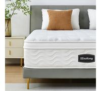 SZsuilong Matelas 90x190, Épaisseur 30 cm, H3/H4, Hybride Haute Résilience