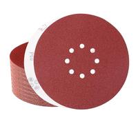 Sztaoip Disques Abrasif 225 mm 8 Trous 30 Pièces Grain 60 | Disque a Poncer 225mm pour Ponceuse Girafe et Ponceuse Murale et Ponceuse Plâtre Téléscopique