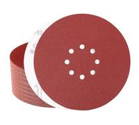 Sztaoip Disques Abrasif 225 mm 8 Trous 40 Pièces Grain 80 | Disque a Poncer 225mm pour Ponceuse Girafe et Ponceuse Murale et Ponceuse Plâtre Téléscopique