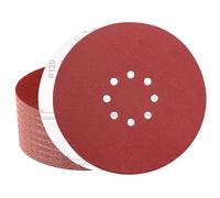 Sztaoip Disques Abrasif 225 mm 8 Trous 50 Pièces Grain 120 | Disque a Poncer 225mm pour Ponceuse Girafe et Ponceuse Murale et Ponceuse Plâtre Téléscopique