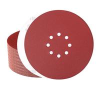 Sztaoip Disques Abrasif 225 mm 8 Trous 50 Pièces Grain 180 | Disque a Poncer 225mm pour Ponceuse Girafe et Ponceuse Murale et Ponceuse Plâtre Téléscopique