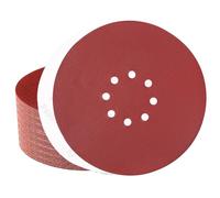 Sztaoip Disques Abrasif 225 mm 8 Trous 50 Pièces Grain 400 | Disque a Poncer 225mm pour Ponceuse Girafe et Ponceuse Murale et Ponceuse Plâtre Téléscopique