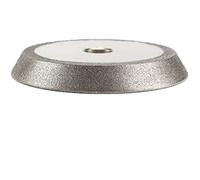 SZTVECFW Disques d'affûtage de Cercle de meuleuse de Plat de meule de Diamant de galvanoplastie de 3 Pouces Fraise en Acier de tungstène en métal de carbure
