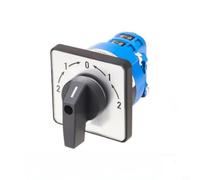 SZW26 Interrupteur à came 16 A 5 niveaux 2 secondes pour AC440 V/CC 240 V | Coque ignifuge, AC 440 V CC 240 V, utilisation de machines industrielles, montage facile du panneau