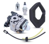 Szwaldaper Carburateur, pour Husqvarna, 324HDA 224L 324LDX 324RX 55X | Tondeuse Filtre à air à carburant Bougie d'allumage Cortador De Grama