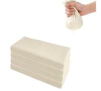 SZWLJ 4 pièces de 50x50 cm en étamine - 100 mailles réutilisable | Une polyvalente étamine alimentaire de cuisine à , idéale pour cuisiner, pâtisser, filtrer