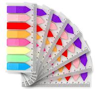SZXMDKH Notes Autocollantes Marque Pages, Ensembles Marqueur de Page Onglets D'Index, Autocollants de Texte en Film Transparent, Marque Pages, pour Étiquettes Onglets Séparateur Guides D'index -7