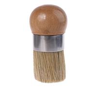 SZYDD Pinceaux ronds pour peinture à la craie et cire - Manche en bois - Poils naturels - Outil pour la peinture, le cirage, le bricolage, la décoration d'intérieur