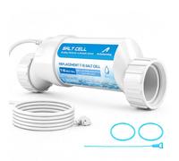 T-15 Cellule de sel de rechange pour cellule à sel Hayward W3T-CELL-15 BLT15H, générateur de chlornie de piscine jusqu'à 125 000 litres, cellule saline pour piscine, compatible avec Hayward, AquaRite