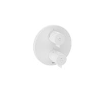 T-500 mitig thermostatique encastré 1 voie 1/2” installer avec rocabox blc mat - ROCA A5A2P18B00