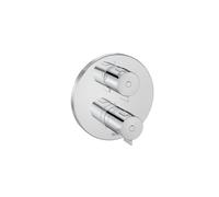 T-500 mitig thermostatique encastré 1 voie 1/2” installer avec rocabox chromé - ROCA A5A2P18C00