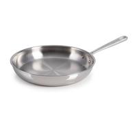 T-Fal Pro Poêle à frire en acier inoxydable triple épaisseur de 30,5 cm, compatible avec les plaques à induction, passe au four, chaleur rapide et uniforme, qualité professionnelle et durable, passe