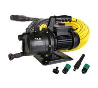 Pompe de jardin TIP avec kit d'arrosage - 3 200 l/h, hauteur de refoulement de 42 m, tuyau de 20 m inclus, tuyau d'aspiration, GPS 3200 Plus 30172