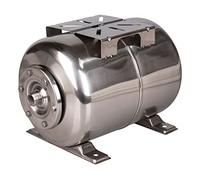 T.I.P. 30958 Chaudière à membrane en acier inoxydable 50 l (raccord : 33,25 mm (1" AG), env. 7,1 kg, avec bride et valve de chaudière, avec membrane EPDM