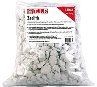 T.I.P. 35047 Sachet de Zéolite 6 l, Masse Filtrante de 5,5 kg pour Bassin | Matériau filtrant naturel pour filtres de bassin, élimine l'ammoniac et les polluants, sachet de 6 litres prêt à l'emploi