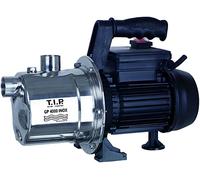 T.I.P. Pompe de Jardin GP 4000 Inox - 4000 l/h - 800 W - Pompe à Eau 4,2 | Arrosage et vidange avec moteur à protection thermique, hauteur refoulement 42 m et aspiration 9 m, boîtier inox robuste.