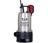 Pompe submersible pour eaux chargées TIP - acier inoxydable, 10 500 l/h, hauteur de refoulement 7 m, 500 W, granulométrie 25 mm, robuste, Maxima 180 PX 30121