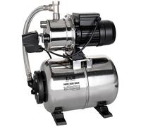TIP Hauswasserwerk - acier inoxydable, 4 350 l/h, hauteur de refoulement 50 m, 2000 .200 W, réservoir sous pression 22 l, HWW 4500 INOX, 31140